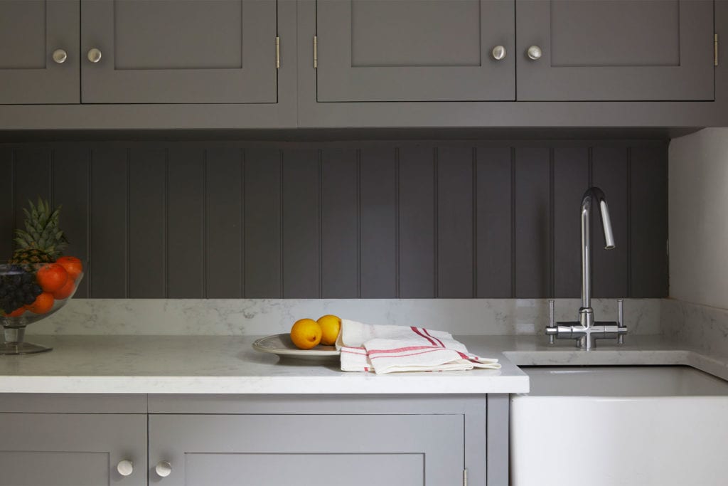 Grey shaker kitchen by Olive & Barr